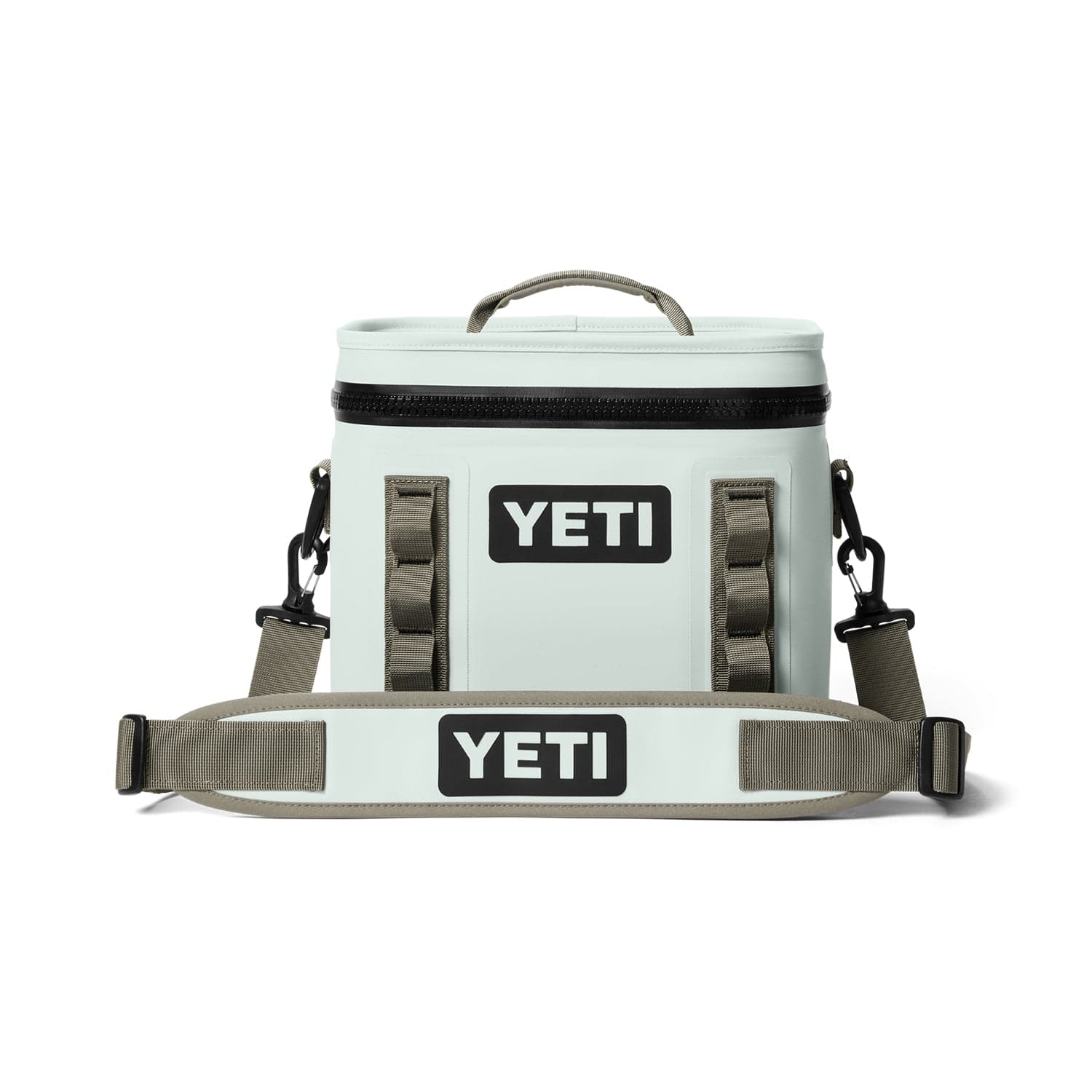 yeti can cooler bag Hopper Flip 8 Soft Venom release buckles for added security YETI Hopper Flip 8 Soft-Side
