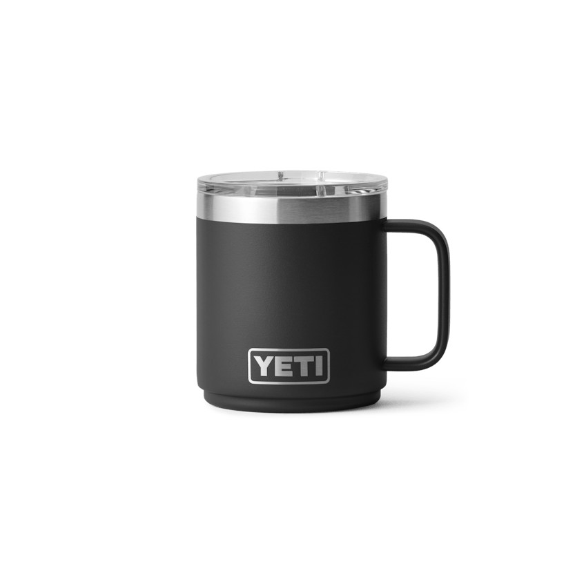 YETI Drinkware 10oz / Black YETI - Rambler 10oz Stackable Mug w/ DuraSip™ Ceramic Lining