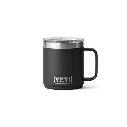 YETI Drinkware 10oz / Black YETI - Rambler 10oz Stackable Mug w/ DuraSip™ Ceramic Lining