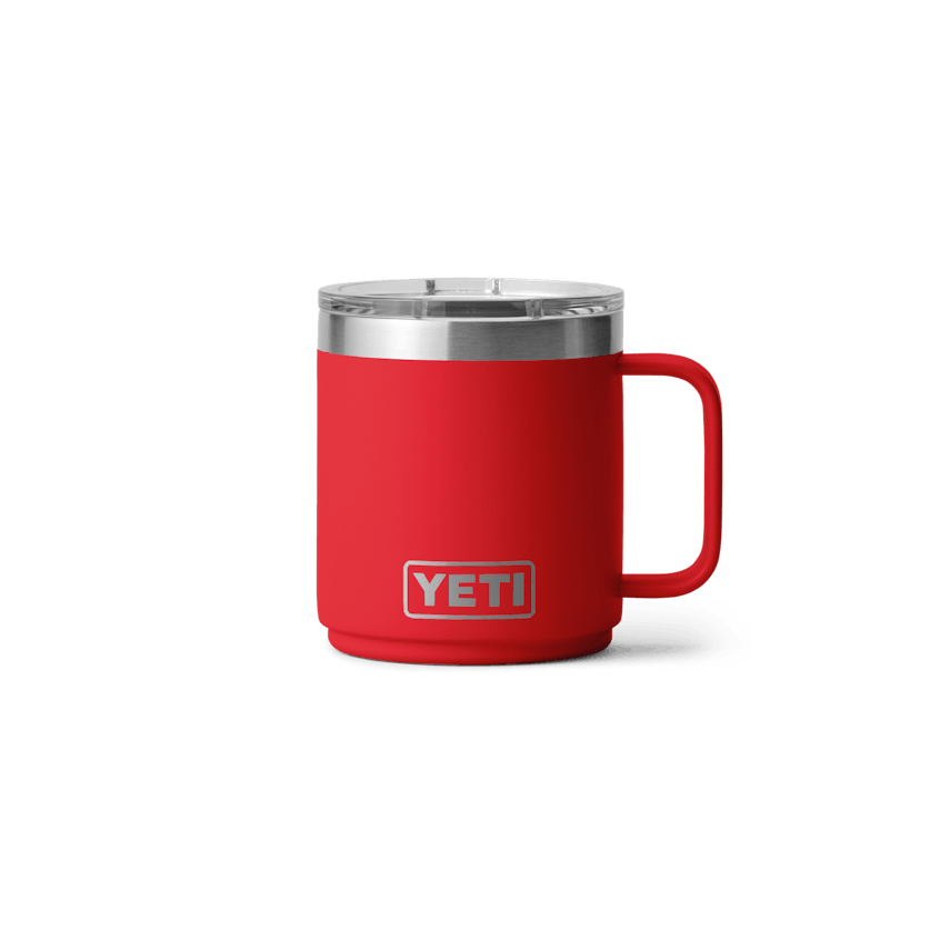 YETI Drinkware 10oz / Rescue Red YETI - Rambler 10oz Stackable Mug w/ DuraSip™ Ceramic Lining