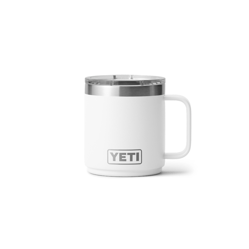 YETI Drinkware 10oz / White YETI - Rambler 10oz Stackable Mug w/ DuraSip™ Ceramic Lining