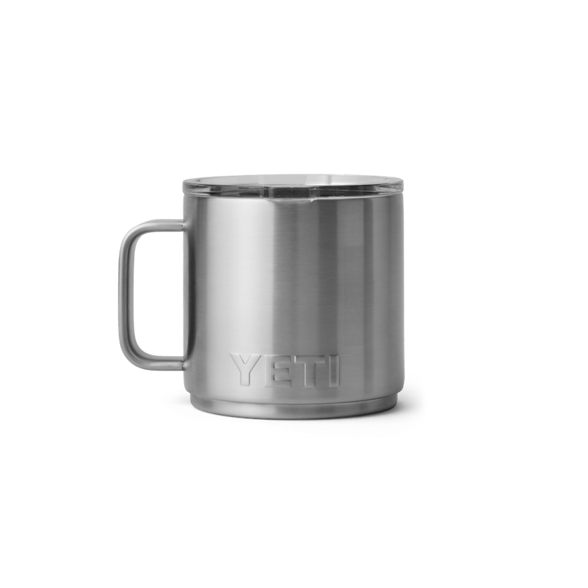 YETI Drinkware 14oz / Stainless YETI - Rambler 14oz Stackable Mug w/ DuraSip™ Ceramic Lining