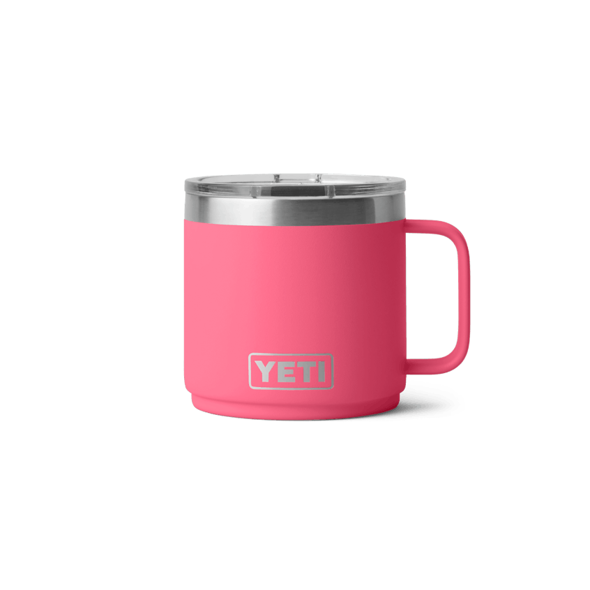 YETI Drinkware 14oz / Tropical Pink YETI - Rambler 14oz Stackable Mug w/ DuraSip™ Ceramic Lining