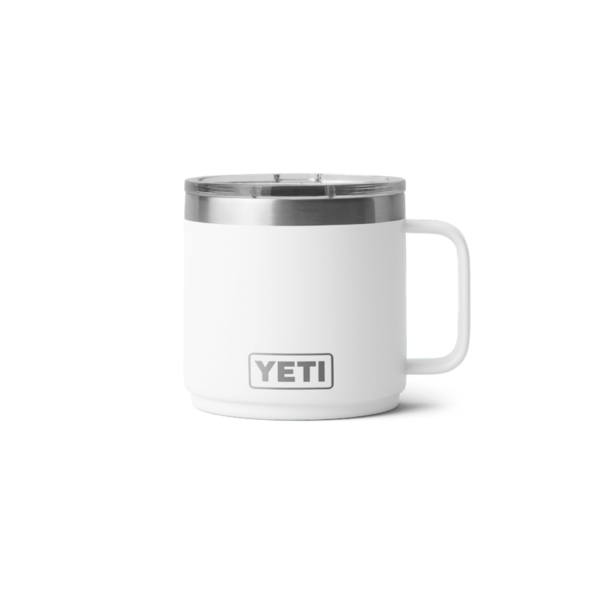 YETI Drinkware 14oz / White YETI - Rambler 14oz Stackable Mug w/ DuraSip™ Ceramic Lining