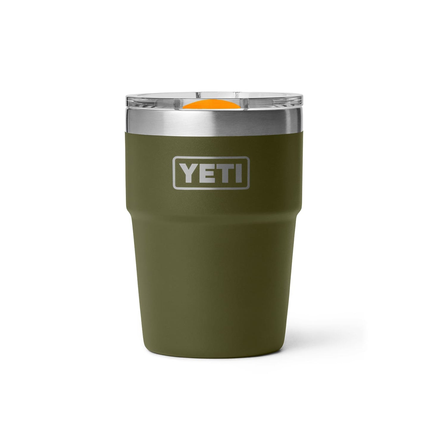 YETI Drinkware 16oz / Olive/King Crab Orange YETI - Rambler 16oz Stackable Cup w/ Magslider Lid