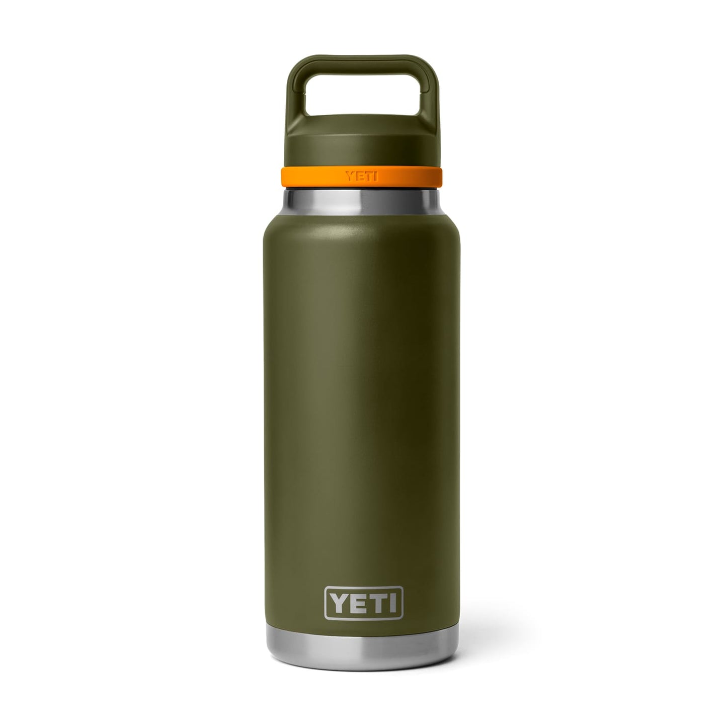 YETI Drinkware 36oz / Olive/King Crab Orange YETI - Rambler 36oz Bottle w/ Chug Cap