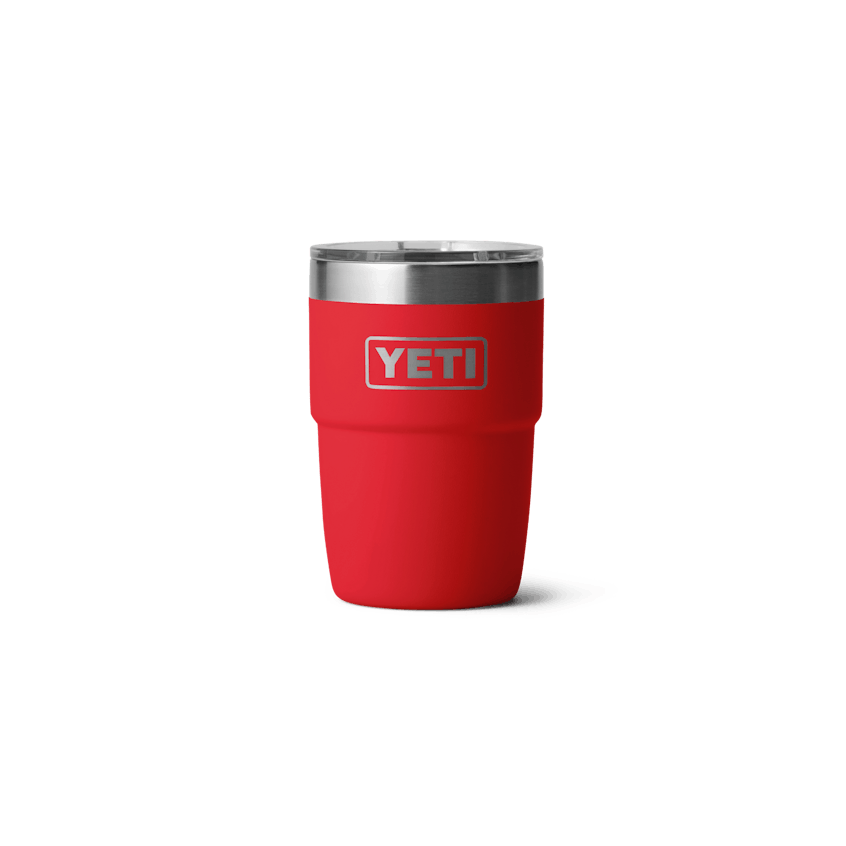 YETI Drinkware 8oz / Rescue Red YETI - Rambler 8oz Stackable Cup w/ DuraSip™ Ceramic Lining