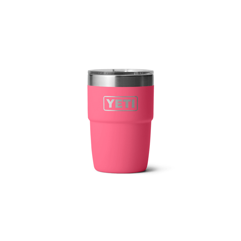YETI Drinkware 8oz / Tropical Pink YETI - Rambler 8oz Stackable Cup w/ DuraSip™ Ceramic Lining