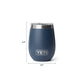 YETI Drinkware YETI - Rambler 10oz Wine Tumbler w/ DuraSip™ Ceramic Lining