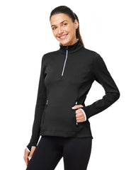 Zero Restriction Layering Zero Restriction - Women's Sofia Quarter-Zip Pullover