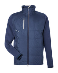 Zero Restriction Outerwear S / Navy Zero Restriction - Men's Lightweight Hybrid Jacket