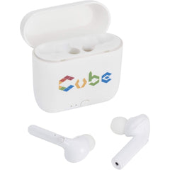 12 Piece Minimum Accessories One size / White Essos True Wireless Auto Pair Earbuds w/Case