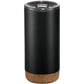 24 piece minimum Accessories 16oz / Black Copper Vacuum Tumbler with Cork 16oz
