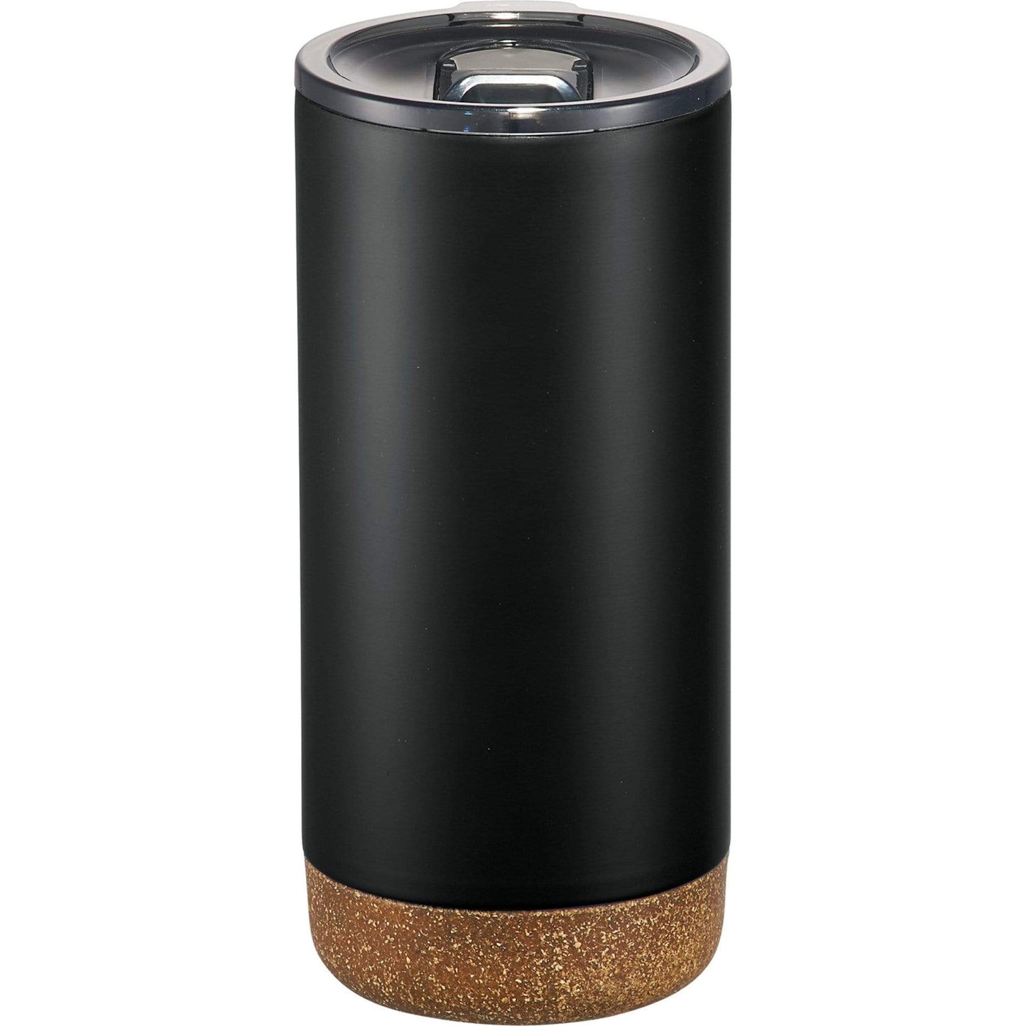 24 piece minimum Accessories 16oz / Black Copper Vacuum Tumbler with Cork 16oz