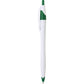 300 piece Minimum Accessories One Size / White / Green Cougar Ballpoint Pen