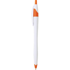 300 piece Minimum Accessories One Size / White / Orange Cougar Ballpoint Pen