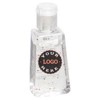 Custom printed Gel 1 oz 62% Hand Sanitizer