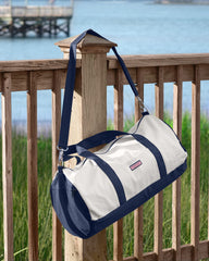 6-piece Minimum Required for all Vineyard Vines Styles Bags One Size / Natural Vineyard Vines - Medium Duffle