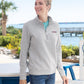 6-piece Minimum Required for all Vineyard Vines Styles Sweatshirts Vineyard Vines - Women's Collegiate Quarter-Zip Pullover Shep Shirt