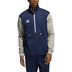 adidas Activewear S / Team Navy Blue/Medium Grey Heather/White adidas - Men's Team Issue 1/4 Zip