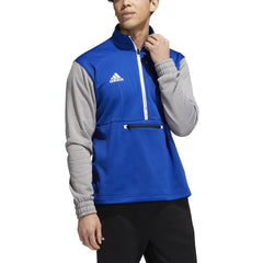 adidas Activewear S / Team Royal Blue/Medium Grey Heather/White adidas - Men's Team Issue 1/4 Zip