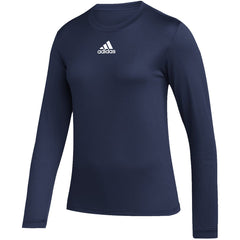 adidas Activewear XS / Team Navy Blue/White adidas - Women's Pregame BOS Long Sleeve Tee
