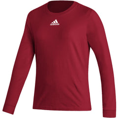 adidas Activewear XS / Team Power Red/White adidas - Women's Fresh BOS Long Sleeve Tee