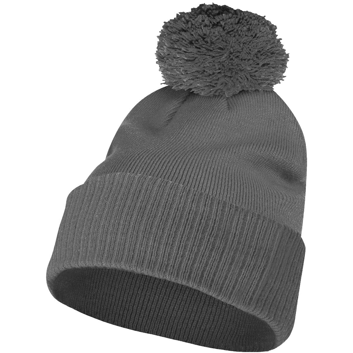adidas Headwear One Size / Team Grey Four adidas - Cuffed Pom Beanie