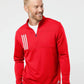 adidas Layering adidas - Men's 3-Stripes Double Knit Quarter-Zip Pullover