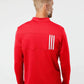 adidas Layering adidas - Men's 3-Stripes Double Knit Quarter-Zip Pullover