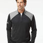 adidas Layering adidas - Men's Textured Mixed Media Quarter-Zip Pullover