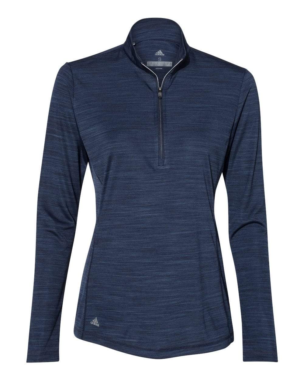 adidas - Women's Lightweight Mélange Quarter-Zip Pullover 