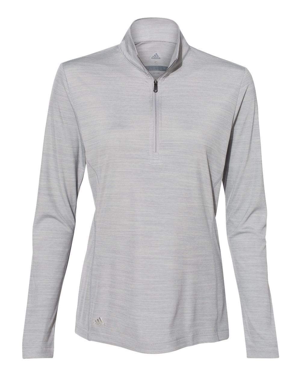 adidas - Women's Lightweight Mélange Quarter-Zip Pullover