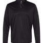 adidas Layering S / Black adidas - Men's Lightweight UPF Quarter-Zip Pullover