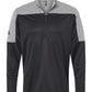adidas Layering S / Black/Grey Three Melange adidas - Men's Lightweight Quarter-Zip Pullover