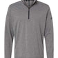 adidas Layering S / Black Heather adidas - Men's Lightweight UPF Quarter-Zip Pullover