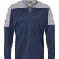 adidas Layering S / Collegiate Navy/Grey Three Melange adidas - Men's Lightweight Quarter-Zip Pullover