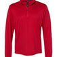 adidas Layering S / Power Red adidas - Men's Lightweight UPF Quarter-Zip Pullover