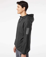 adidas Outerwear adidas - Men's Hooded Full-Zip Windbreaker