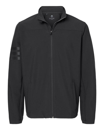 adidas Outerwear S / Black/Black adidas - Men's 3-Stripes Jacket