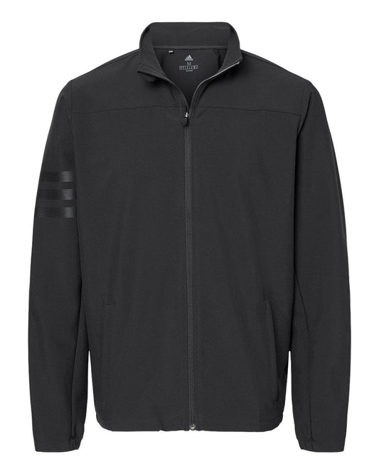 adidas Outerwear S / Black/Black adidas - Men's 3-Stripes Jacket