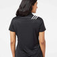 adidas Polos adidas - Women's 3-Stripes Vertical Shoulder Sport Shirt