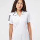 adidas Polos adidas - Women's Floating 3-Stripes Polo