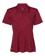 adidas Polos S / Collegiate Burgundy Melange Adidas - Women's Mélange Sport Shirt