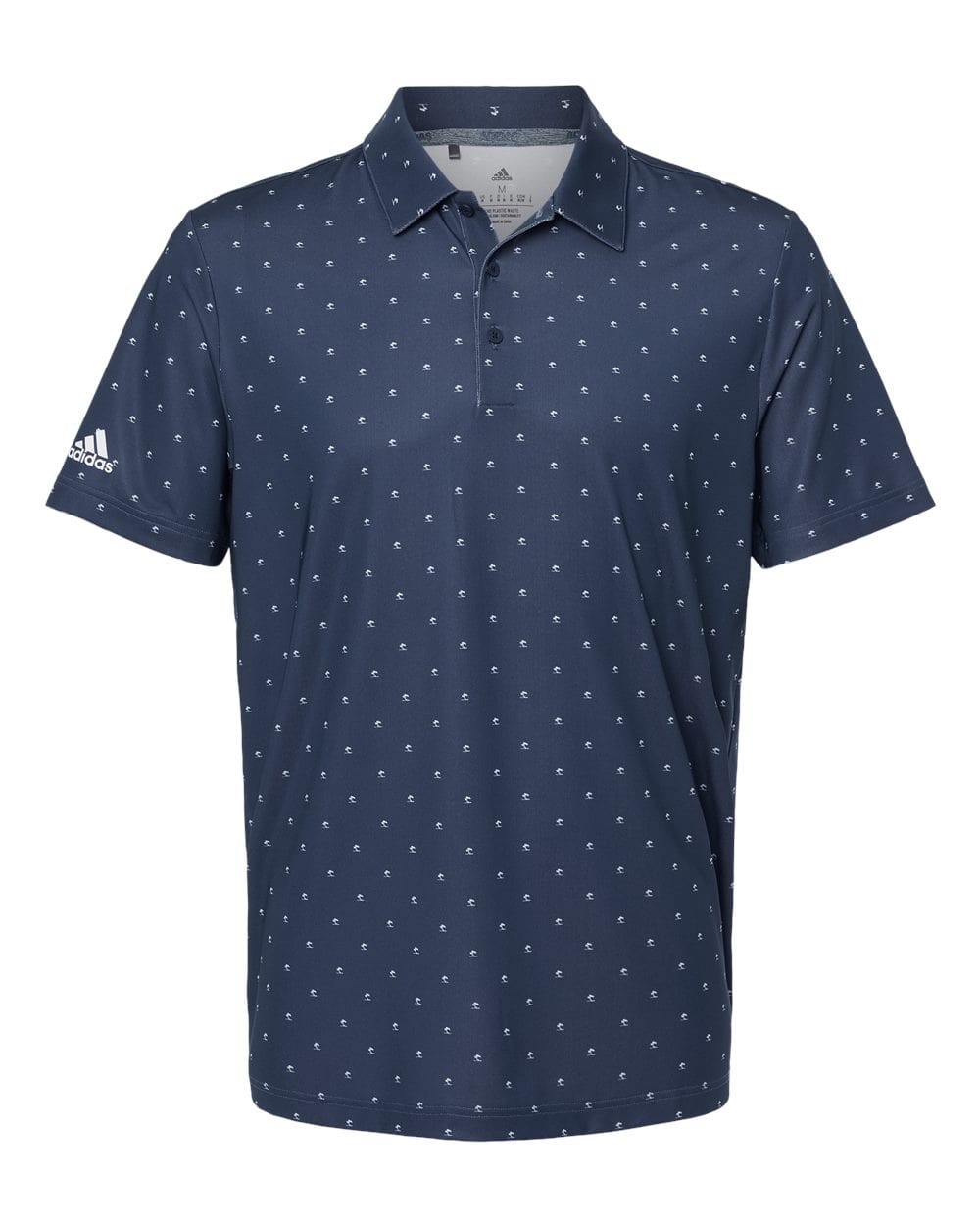 adidas Polos S / Collegiate Navy/White adidas - Men's Pine Tree Polo
