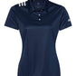 adidas Polos S / Collegiate Navy/White adidas - Women's 3-Stripes Vertical Shoulder Sport Shirt