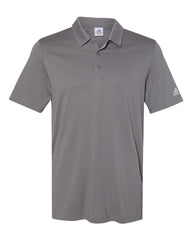 adidas Polos S / Grey Four adidas - Men's Cotton Blend Sport Shirt