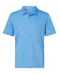 adidas Polos S / Lucky Blue Melange adidas - Men's Mélange Sport Shirt