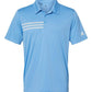 Adidas Polos S / Lucky Blue/White adidas - Men's 3-Stripes Chest Sport Shirt