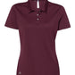 Adidas Polos S / Maroon adidas - Women's Performance Sport Shirt
